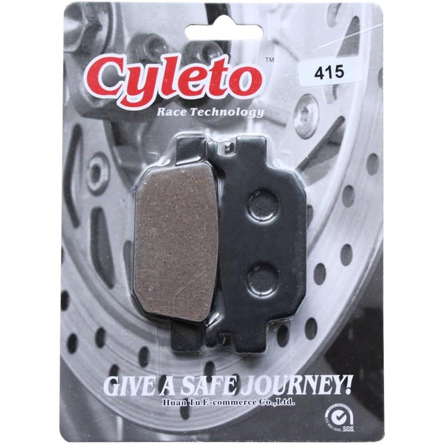 【並行輸入品】Cyleto Rear Brake Pads for HONDA SH 125i SH125 i Fuel Injection 2 並行