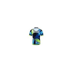 【並行輸入品】voofly メンズ サイクリングジャージセット メンズ 半袖 コンプレッション バイクショーツ ジェルパッド入り サイクリングウの画像
