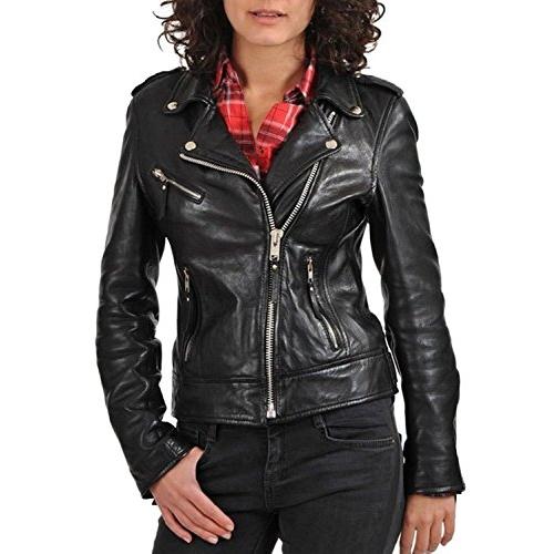 【並行輸入品】SID OUTERWEAR レディース US サイズ: Medium カラー: ブラック SID Women's Moto Lamの画像