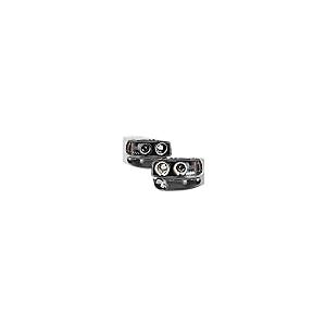 【並行輸入品】GMC Sierra 1500 Yukon Denali ブラックヘイロープロジェクターLEDヘッドライト+ブラックバンパーシグナ_1