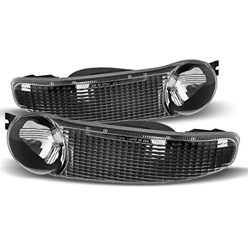 【並行輸入品】GMC Sierra 1500 Yukon Denali ブラックヘイロープロジェクターLEDヘッドライト+ブラックバンパーシグナ_6
