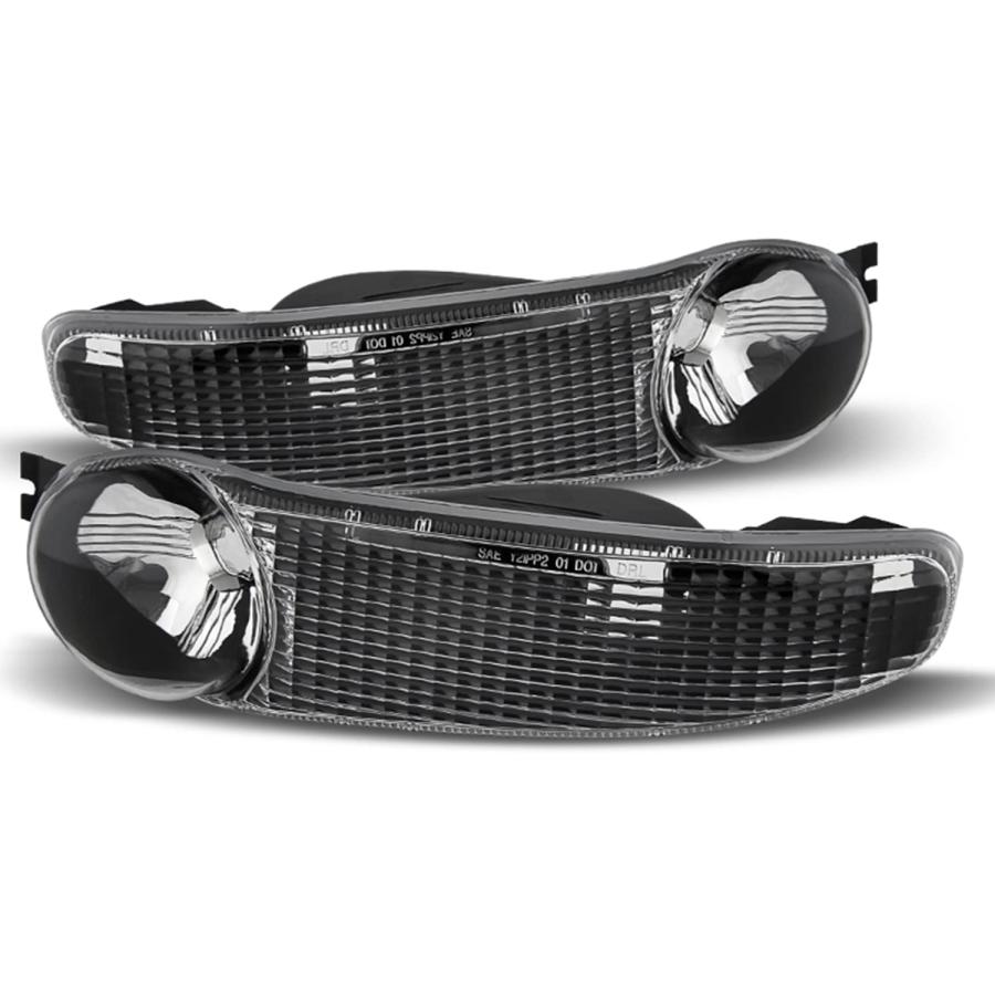 【並行輸入品】GMC Sierra 1500 Yukon Denali ブラックヘイロープロジェクターLEDヘッドライト+ブラックバンパーシグナ_8