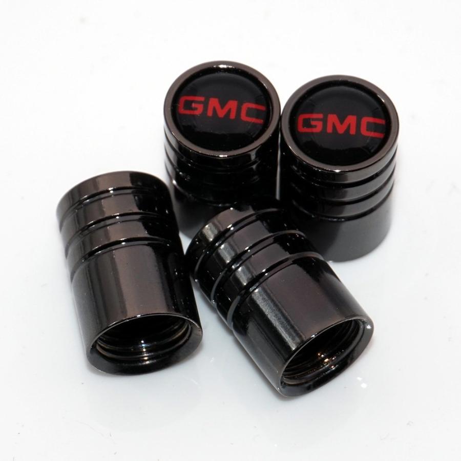 【並行輸入品】US85 GMC Logo Emblem Auto Car Wheel Tire Air Valve Caps Stem Cov