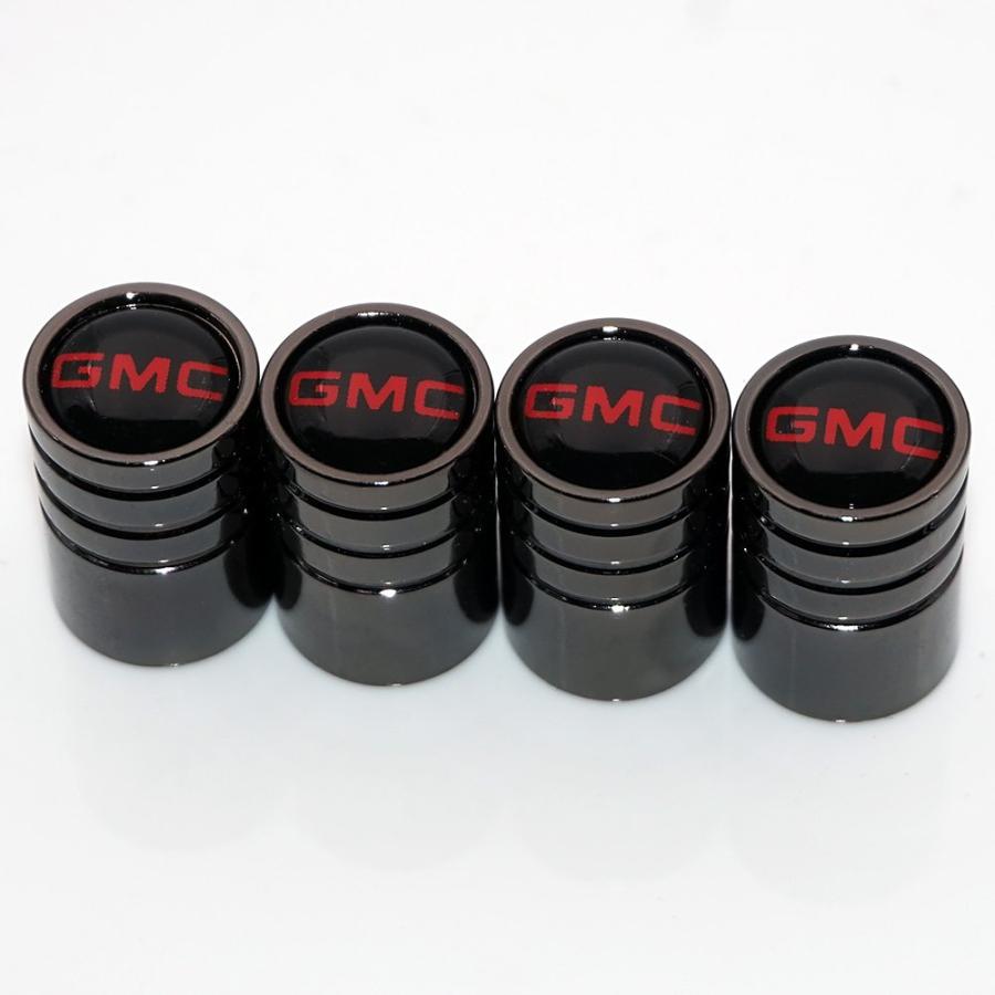 【並行輸入品】US85 GMC Logo Emblem Auto Car Wheel Tire Air Valve Caps Stem Cov