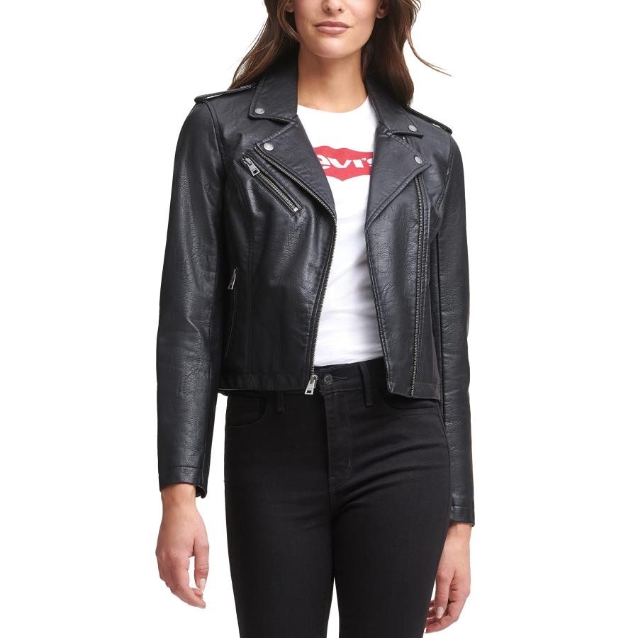 【並行輸入品】Levi's OUTERWEAR レディース US サイズ: 2X カラー: ブラック Levi's Women's Plus F_2