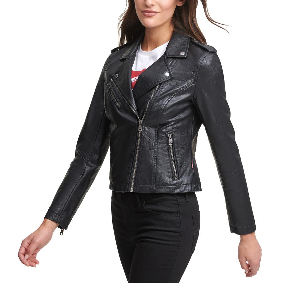 【並行輸入品】Levi's OUTERWEAR レディース US サイズ: 2X カラー: ブラック Levi's Women's Plus F_8