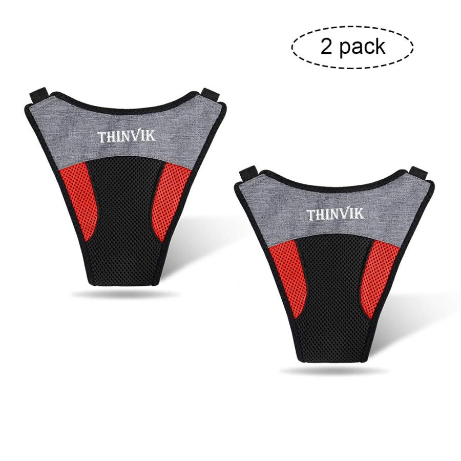 【並行輸入品】Thinvik [2パック] バイクフレーム 汗ガード 汗吸収 自転車の腐食防止 バイスクレーナー 屋内サイクリングトレーニング用の画像