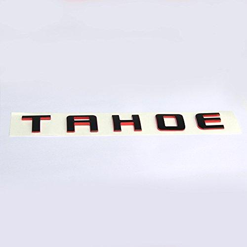 【並行輸入品】Yoaoo 1pc OEM Tahoe Red Line銘板エンブレムバッジレター3dロゴfor Chevrolet Suburb_3