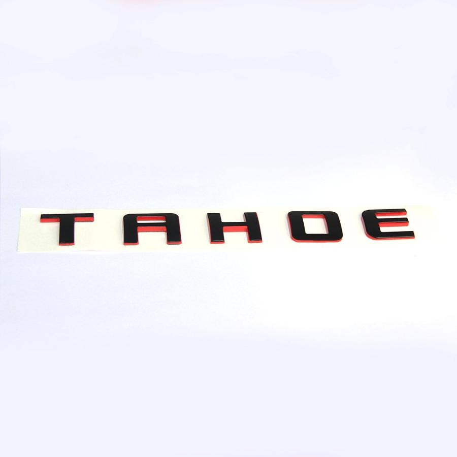 【並行輸入品】Yoaoo 1pc OEM Tahoe Red Line銘板エンブレムバッジレター3dロゴfor Chevrolet Suburb_5