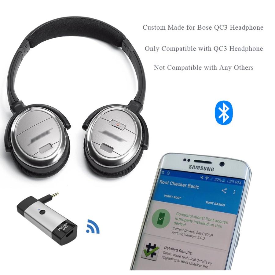 Airfrex Bluetooth Adapter for Bose QuietComfort3 (QC3) Headphone 並行輸入品｜import-tabaido｜07