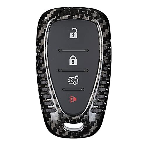 アウトレットの商品特価 MissBlue Carbon Fiber Key Fob Cover For Chevrolet Car Remote Key 並行輸入品