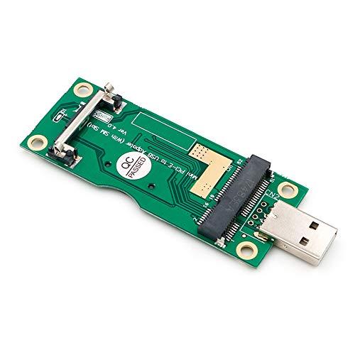 Mini PCI E   USBアダプター SIMカードスロット付き WWAN/LTEモジュール用 Mini PCI E to U 並行輸入品｜import-tabaido｜05