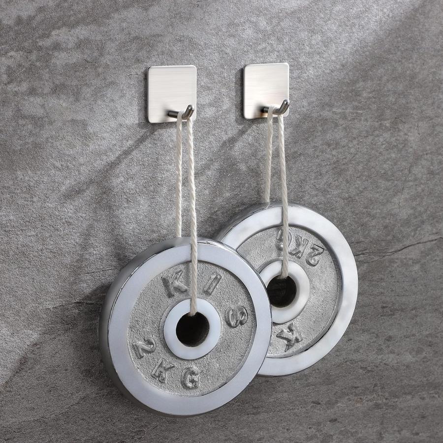 【並行輸入品】YIGII Towel Hooks/Bathroom Hook - Self Adhesive Hooks Office Hook_5