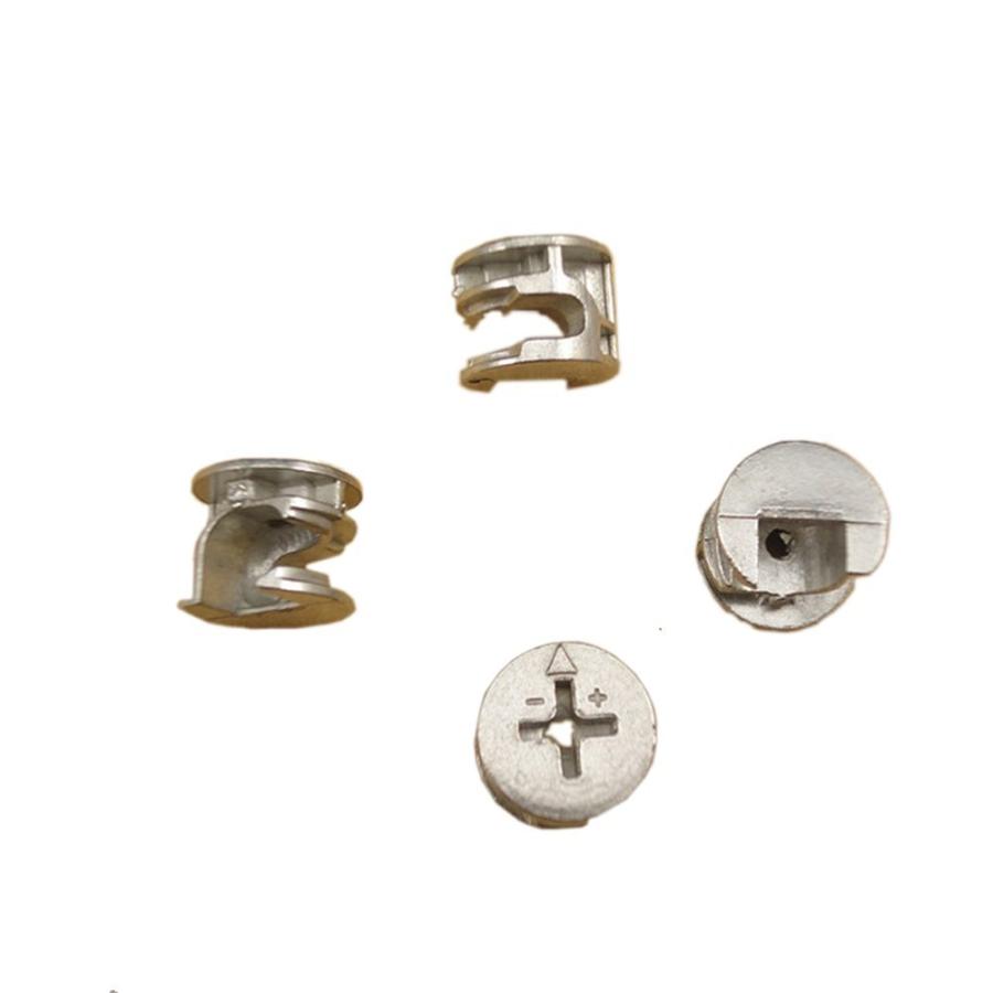 【並行輸入品】20個 家具コネクター カムロック継手 15mm x 12mm キャビネット引き出しドレッサー ワードローブ家具パネル接続用 20_3