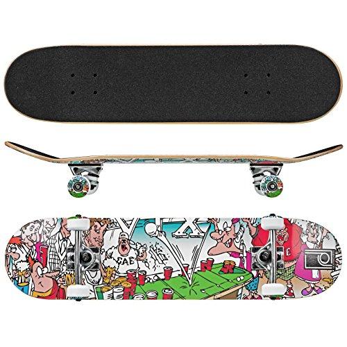 【並行輸入品】RD ストリートシリーズ スケートボード (Frat House) RD Street Series Skateboard (Fr_1