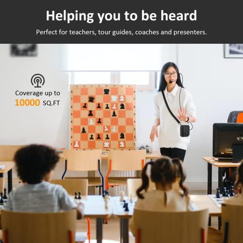 Personal Voice Amplifier for Teachers Portable Speaker with Wi 並行輸入品