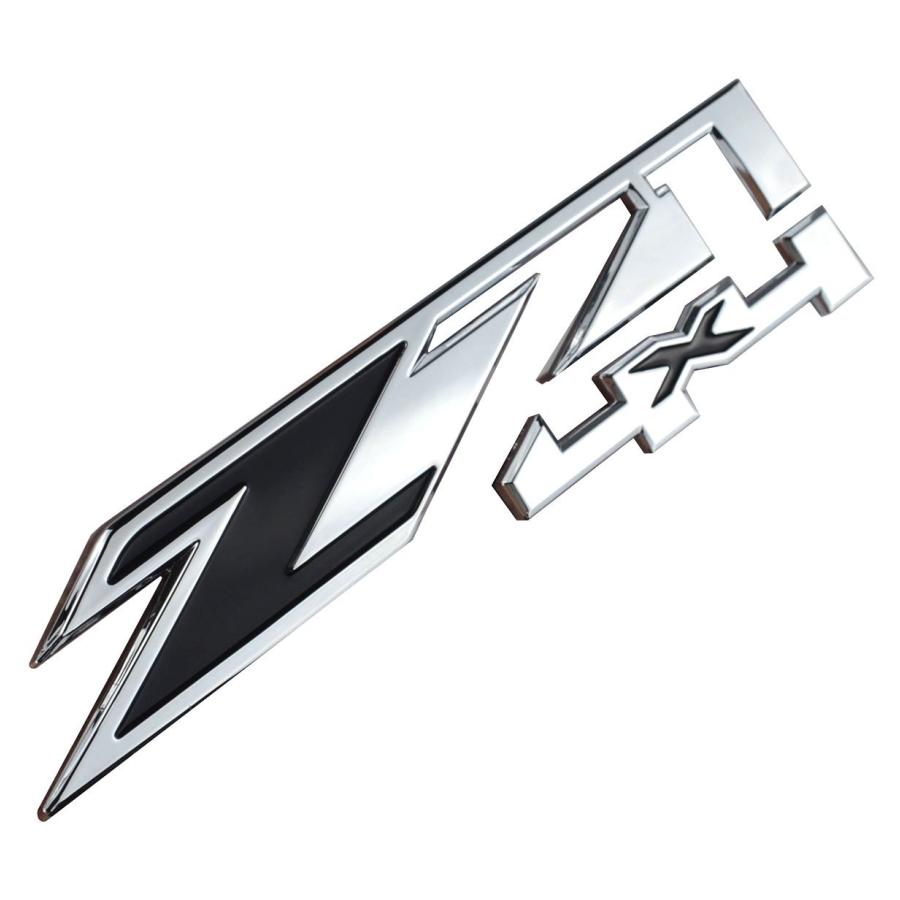 【並行輸入品】aimoll 2pcs z71?4?x 4のエンブレムGMCシボレーSilverado Sierra Tahoe Suburban_3