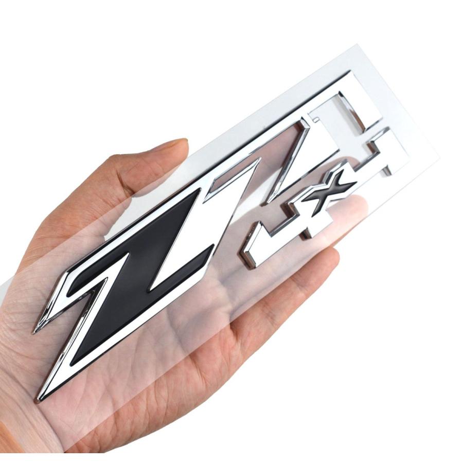 【並行輸入品】aimoll 2pcs z71?4?x 4のエンブレムGMCシボレーSilverado Sierra Tahoe Suburban_6