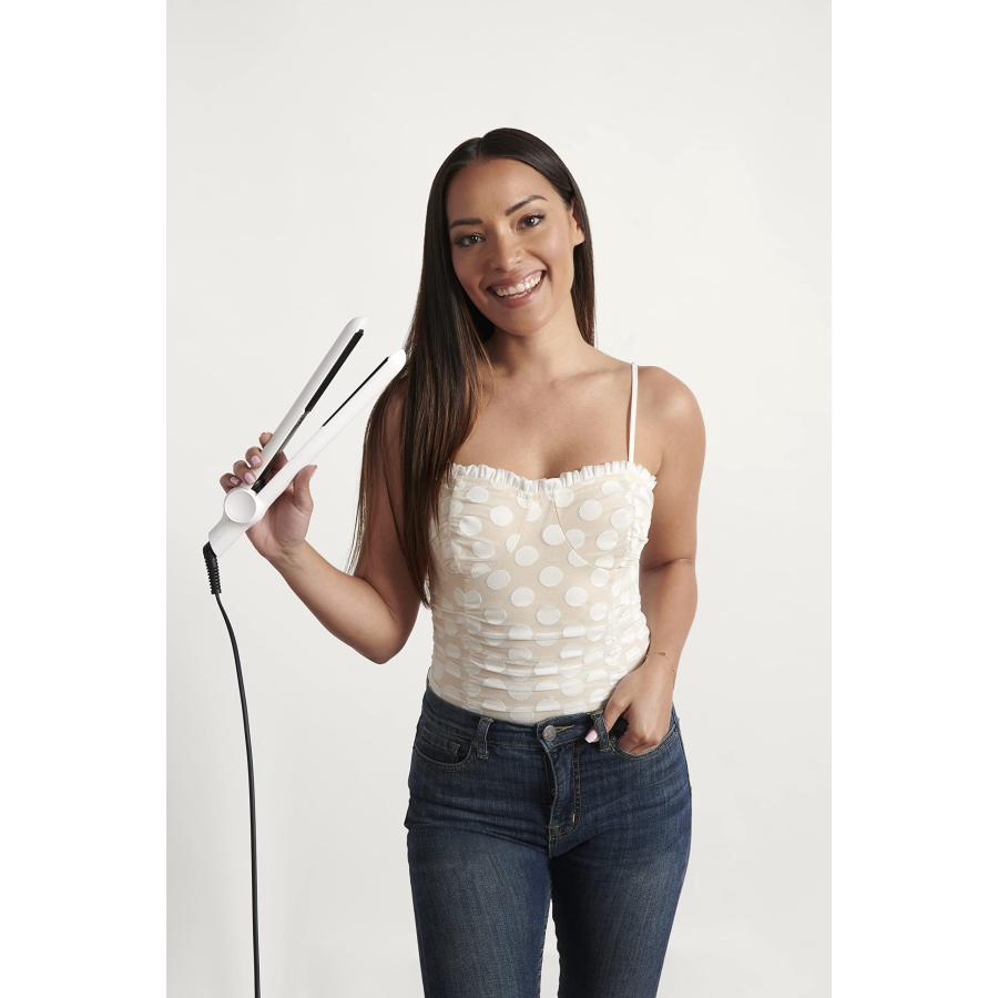 InStyler Curation Ceramic Styling Iron Flat Iron Hair Straight