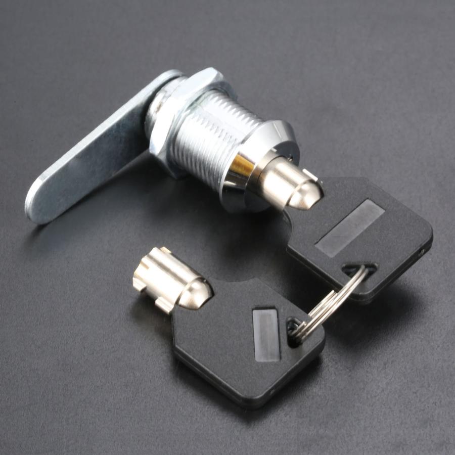 【並行輸入品】Hicello Locks Tubular Cam Lock 25mm， Drawer Cabinet Arcade Threa_6