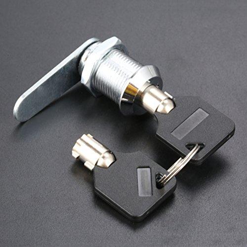 【並行輸入品】Hicello Locks Tubular Cam Lock 25mm， Drawer Cabinet Arcade Threa_7