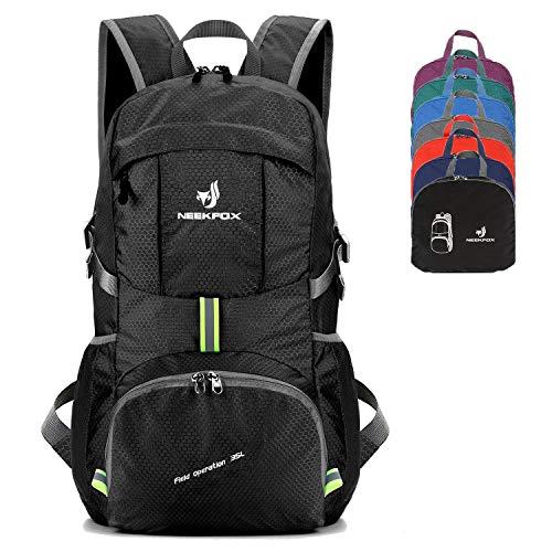 並行輸入品】NEEKFOX 折りたたみ可能軽量ハイキングデイパック 35L