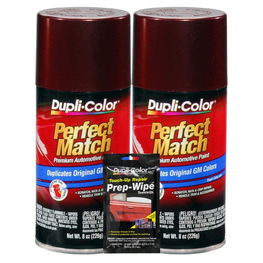 【並行輸入品】Dupli Color ダークガーネット レッドメタリック ゼネラルモーターズ 色合い完全一致 自動車用塗料   8オンス プレッ | ブランド登録なし