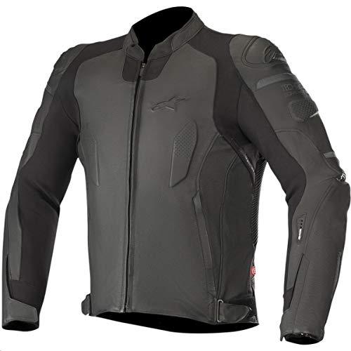 Alpinestars レザージャケット 本革 ブラック ブルー プロテクター付 並行輸入品】Alpinestars メンズ スペクター レザー オートバイ