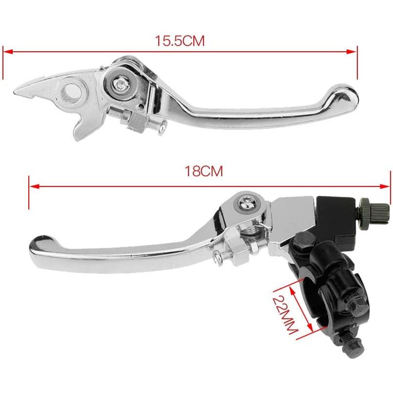 並行輸入品】HIAORS 7/8inch Folding Clutch Brake Lever for Xmotos