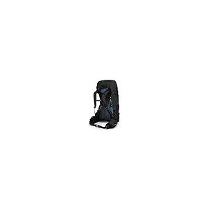 【並行輸入品】Osprey Rook 50メンズ換気バックパッキングパック   ブラック（O/S） Osprey Men's Rook Backの画像