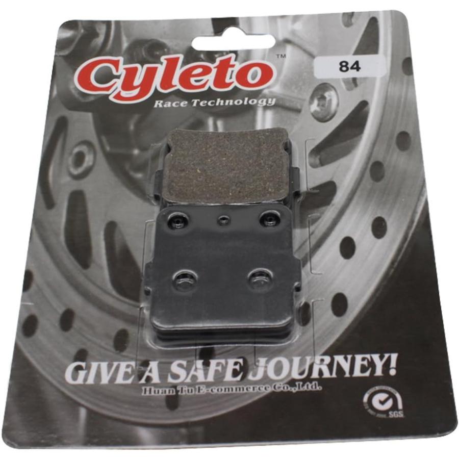 【並行輸入品】Cyleto Front Brake Pads for Honda TRX250X TRX 250X 2009 2010 2011 並行