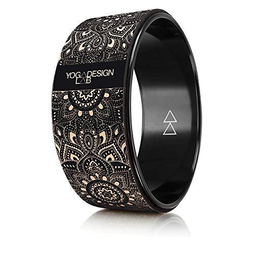 【並行輸入品】Yoga Design Lab (ヨガデザインラボ) ヨガホイール ヨガリング (Mandala Black Cork) YOGA