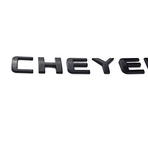 【並行輸入品】Aimoll 1pc New Door or Tailgate Cheyenne Emblem Nameplate Replac_4