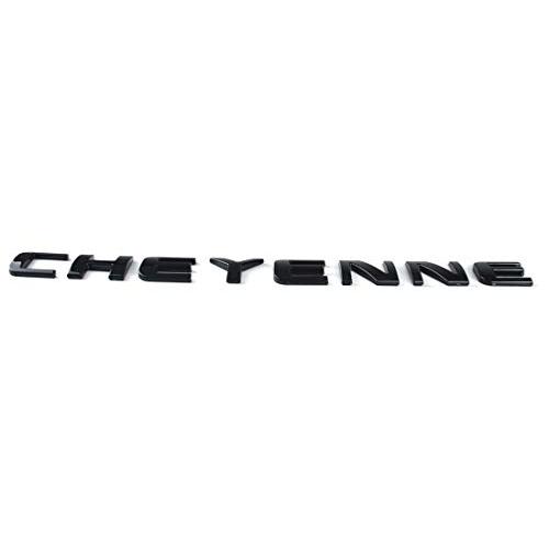 【並行輸入品】Aimoll 1pc New Door or Tailgate Cheyenne Emblem Nameplate Replac_7