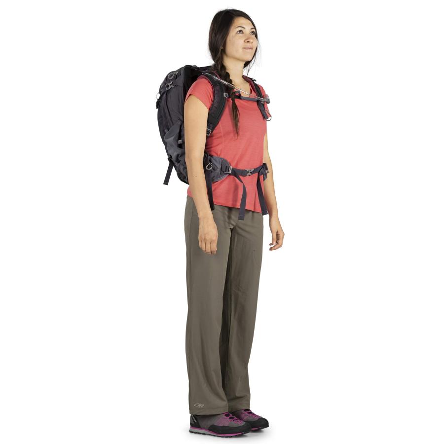 【並行輸入品】Osprey Packs Mira 22 Women's Hydration Pack, Celestial Charcoal,の画像