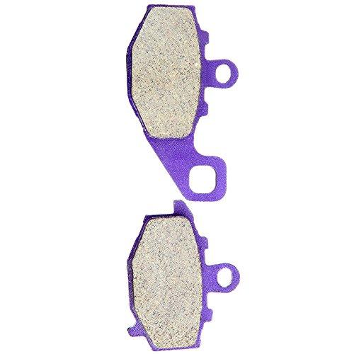 【並行輸入品】CCIYU Rear Carbon Fiber Brake Pads Motorcycle Motorbike Replacem_1