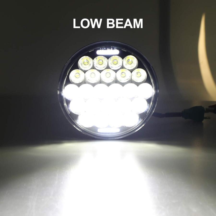 【並行輸入品】COWONE クリー 5-3 / 4inch5.75inch LED ヘッドライト LED プロジェクター ヘッドライト 用 オー 並行_5