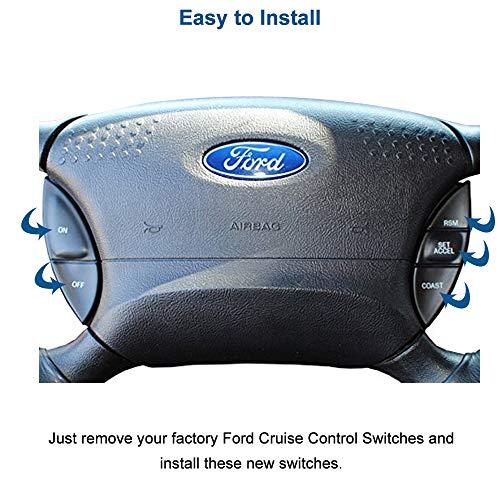 【並行輸入品】Ford Ranger Explorer Steering Wheel Cruise Control Switch Button