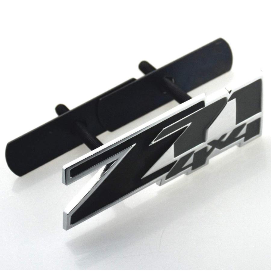【並行輸入品】Aimoll 3pcs Grille and Decals Z71 4x4 Emblem Badge for GMC Chevy_3
