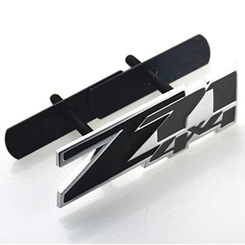 【並行輸入品】Aimoll 3pcs Grille and Decals Z71 4x4 Emblem Badge for GMC Chevy_4