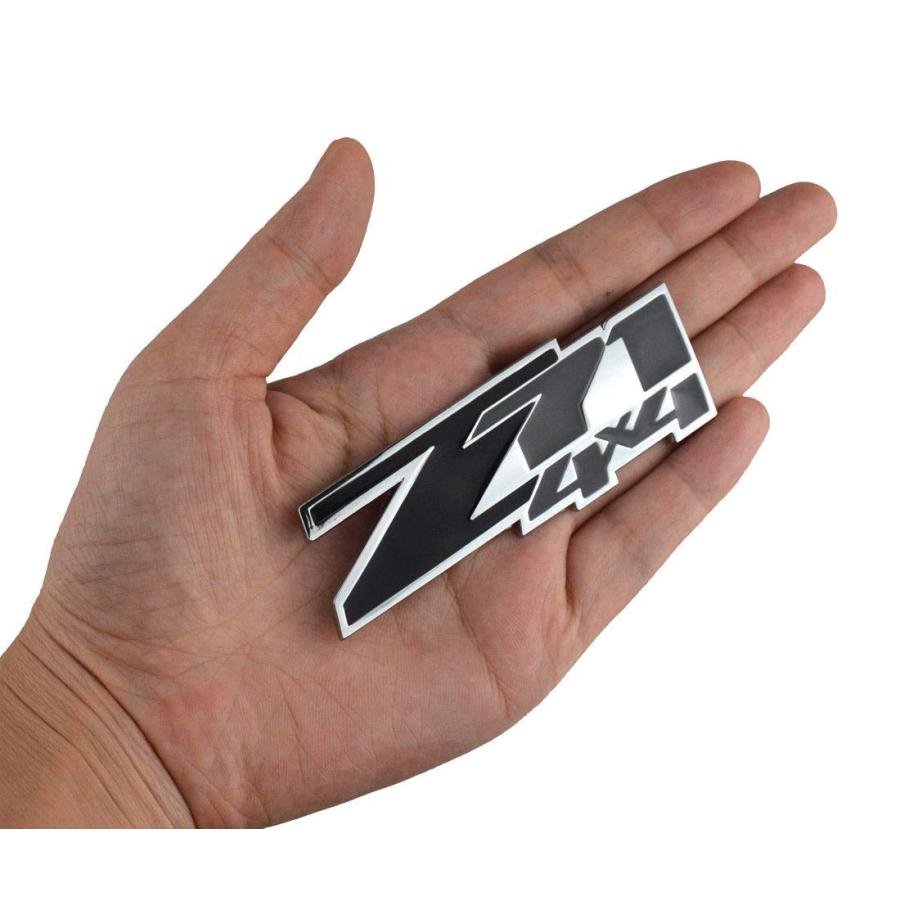 【並行輸入品】Aimoll 3pcs Grille and Decals Z71 4x4 Emblem Badge for GMC Chevy_6