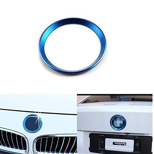 【並行輸入品】Xotic Tech 1pc Front Hood Rear Trunk Emblem Logo Surrounding Rinの画像