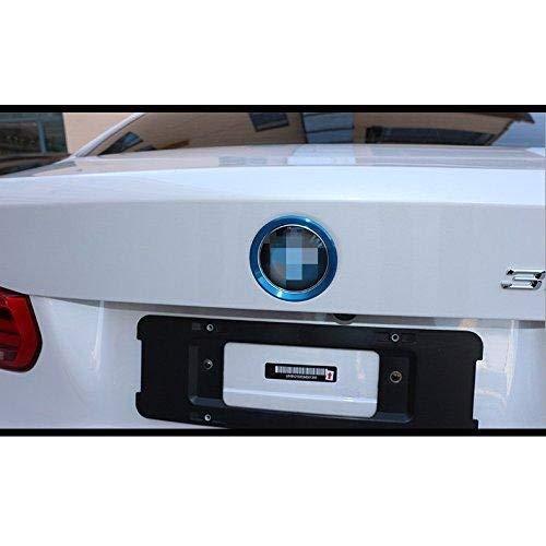 【並行輸入品】Xotic Tech 1pc Front Hood Rear Trunk Emblem Logo Surrounding Rinの画像