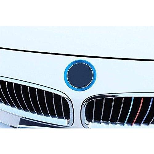【並行輸入品】Xotic Tech 1pc Front Hood Rear Trunk Emblem Logo Surrounding Rinの画像