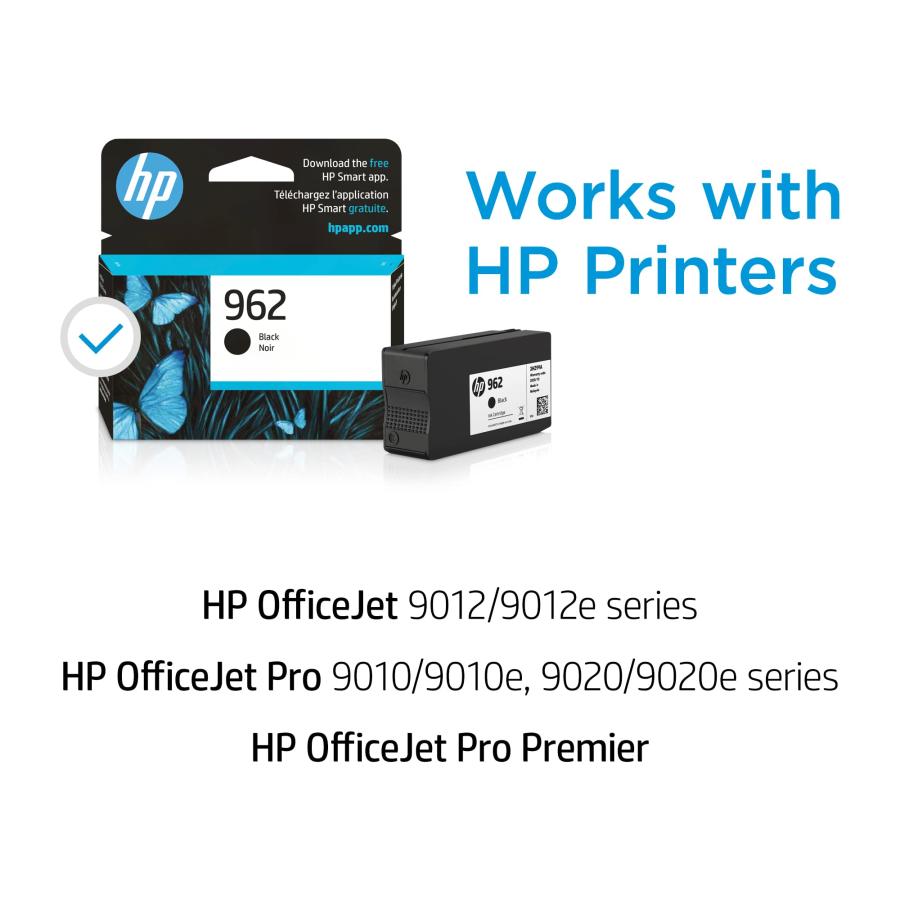 Original HP 962 Black Ink Cartridge | Works with HP OfficeJet 90 並行輸入品｜import-tabaido｜06