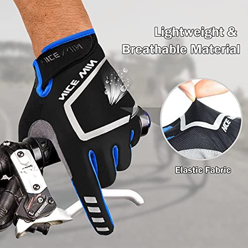 【並行輸入品】NICEWIN サイクリングバイクグローブ メンズ レディース パッド入り 滑り止め マウンテンバイクグローブ タッチスクリーンフの画像
