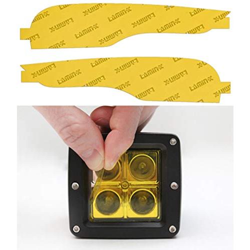 【並行輸入品】Lamin x F164Y フォグライトカバー Lamin x Custom Fit Yellow Fog Light Coverの画像