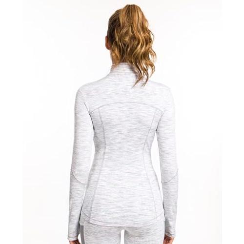 【並行輸入品】QUEENIEKE レディース スポーツジャケット タートルネック スリムフィット フルジップ ランニングトップ 80927 US_7