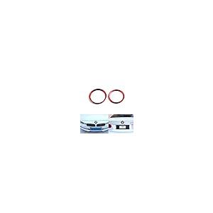 【並行輸入品】DEMILLO Car Front Rear Logo Decoration Cover Ring Trim Hood Embl_4