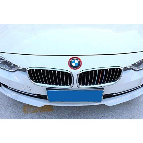 【並行輸入品】DEMILLO Car Front Rear Logo Decoration Cover Ring Trim Hood Embl_5